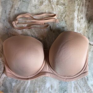 Wacoal red carpet strapless bra size 34 H 854119